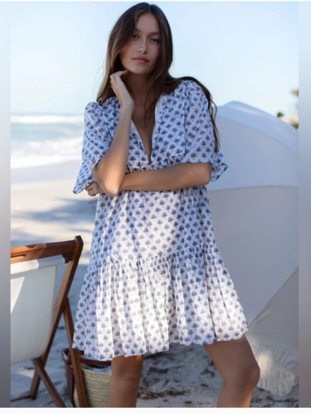 Emerson Fry Isla Dress Cleo Organic Size XS/S EUC